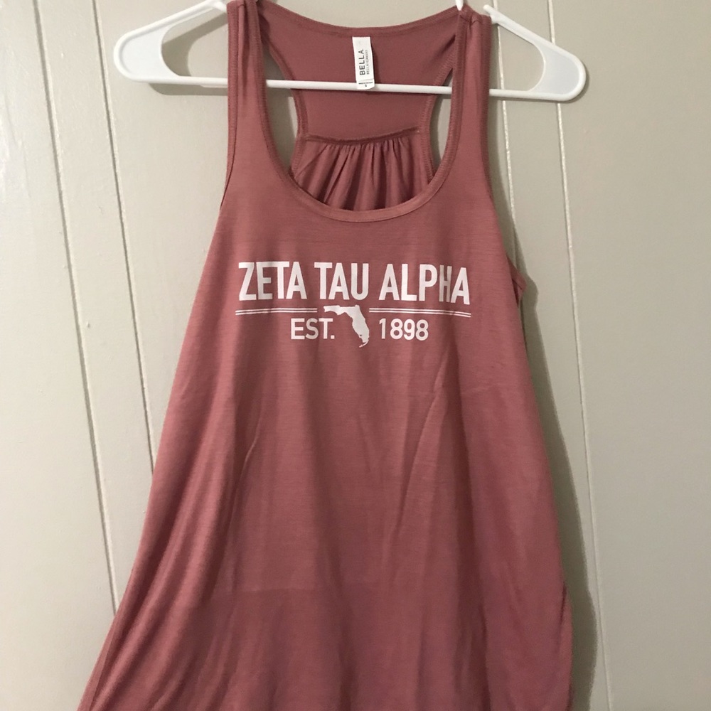 THREE pack of Zeta Tau Alpha tanks!